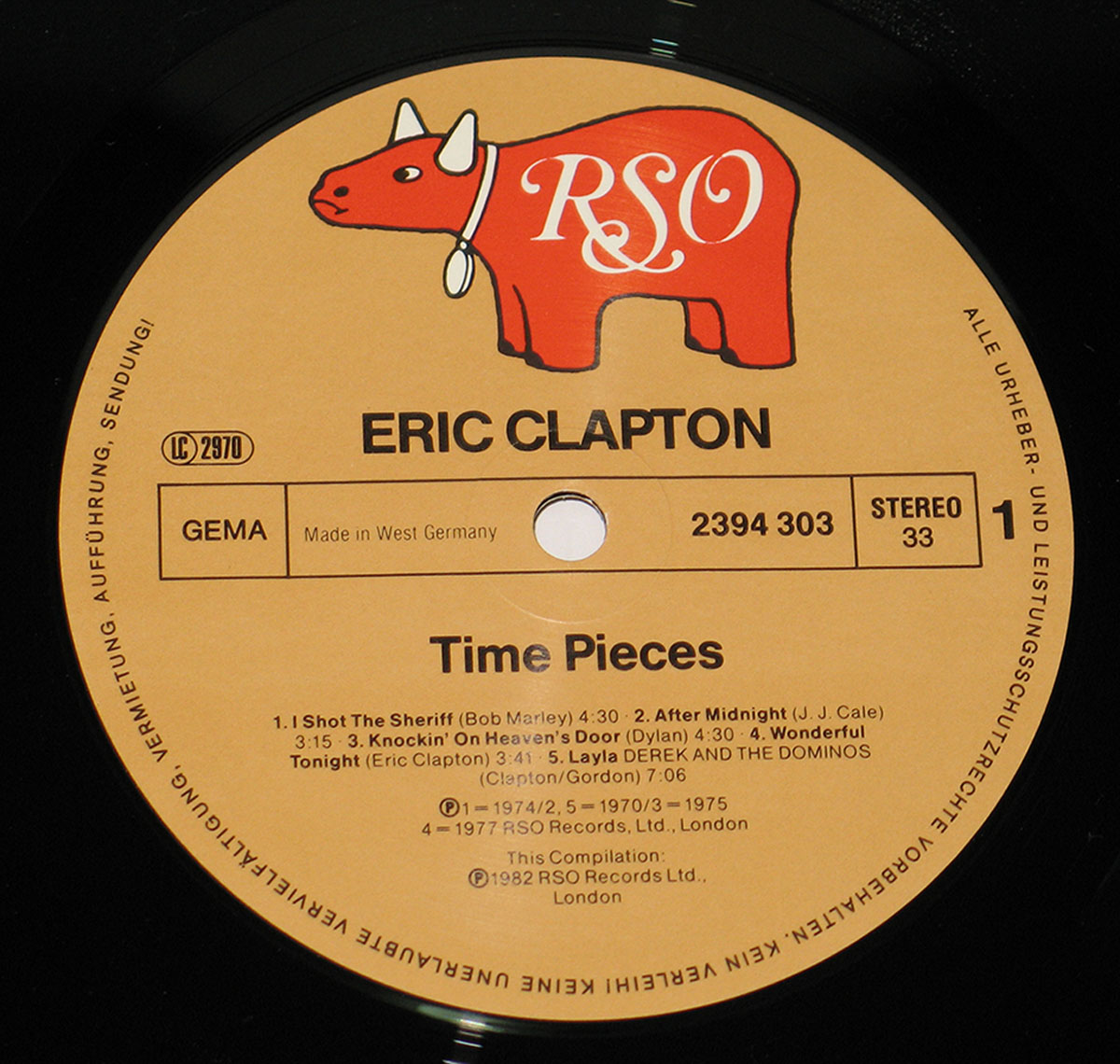 High Resolution Photo ERIC CLAPTON Timepieces 